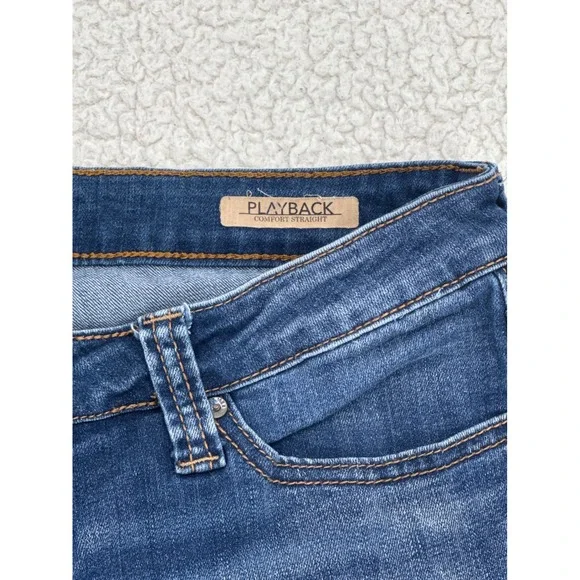 Dear John Women Size 30 Playback Comfort Straight Jeans Blue Wash - Picture 4 of 9